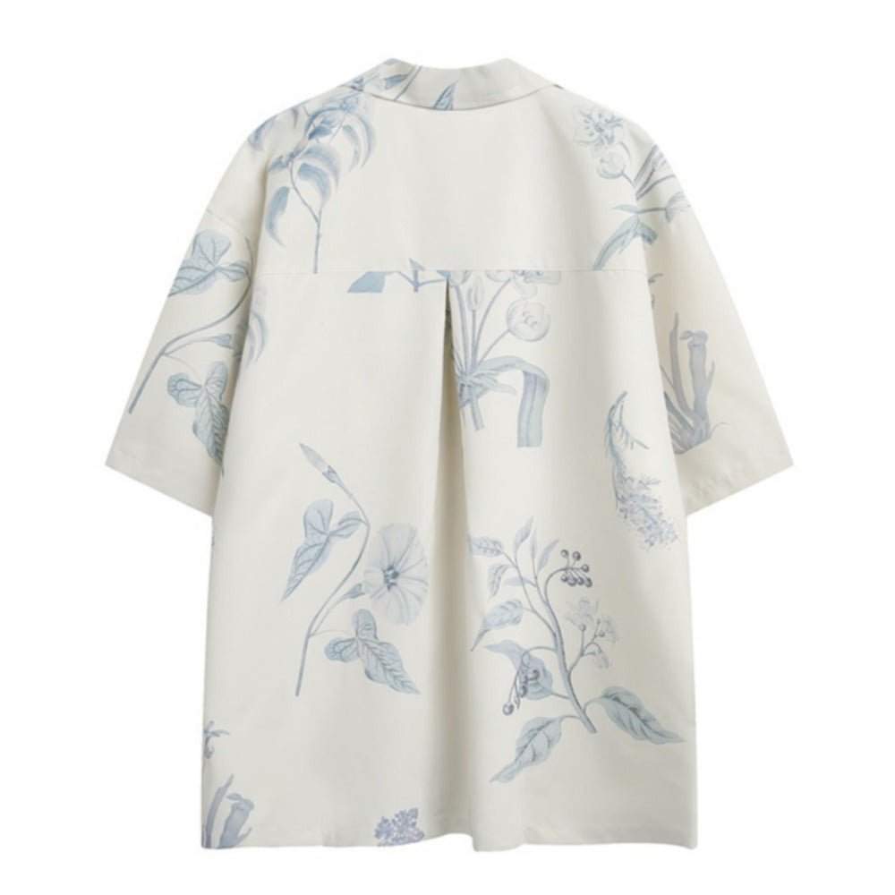 Summer Floral Print Shirt - Thrashink
