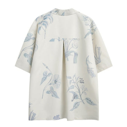 Summer Floral Print Shirt - Thrashink