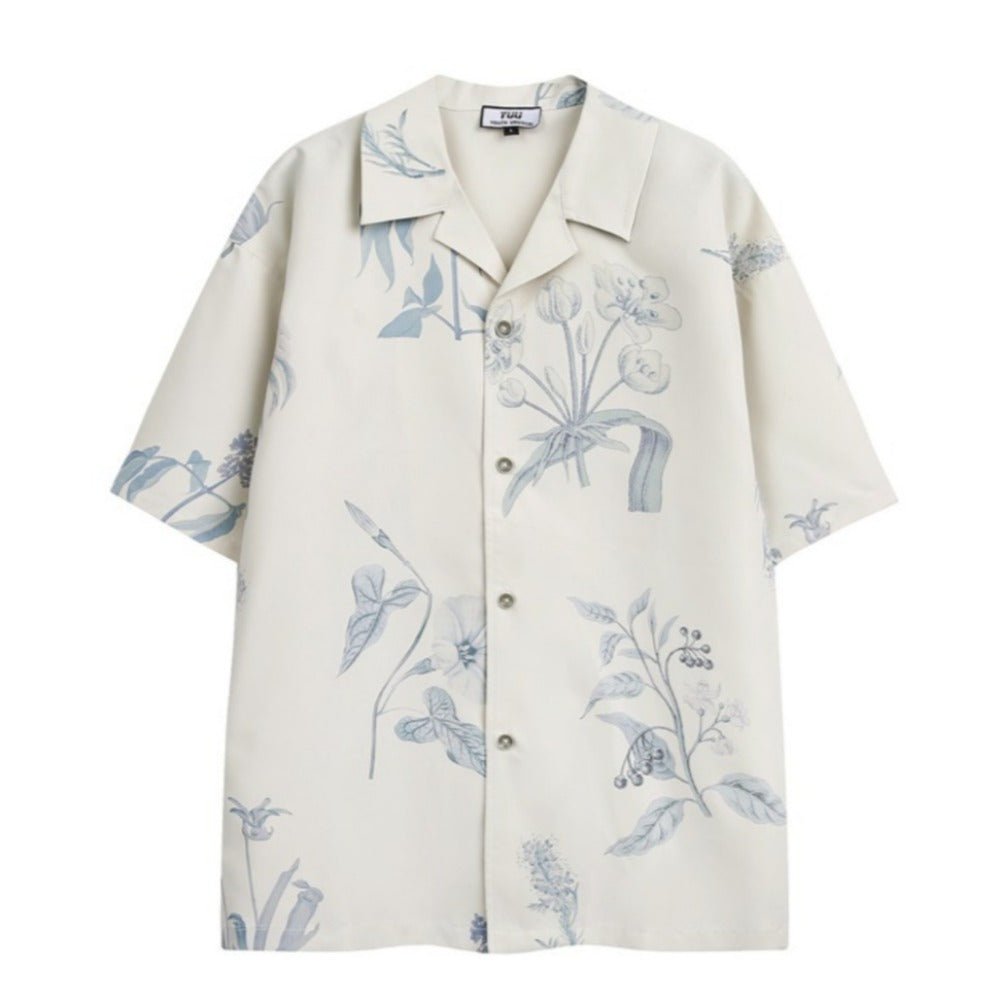 Summer Floral Print Shirt - Thrashink