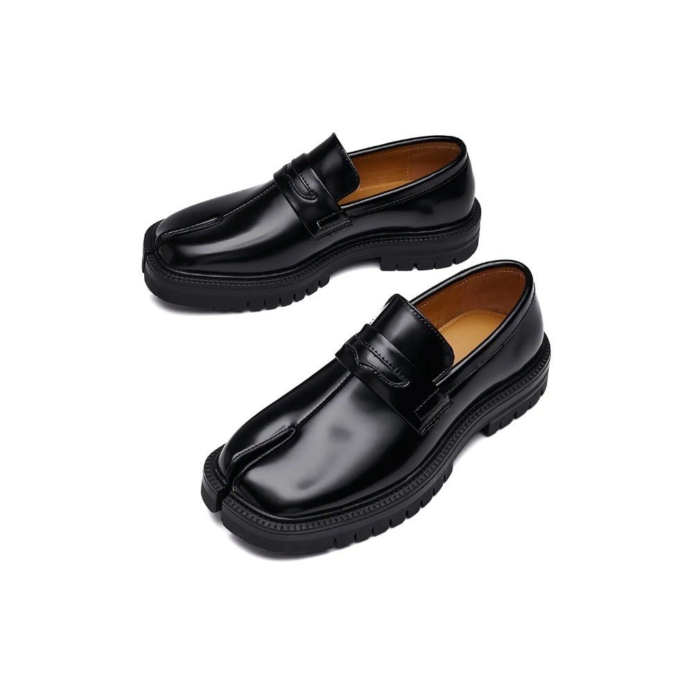 Tabi Cowhide Loafers - Thrashink