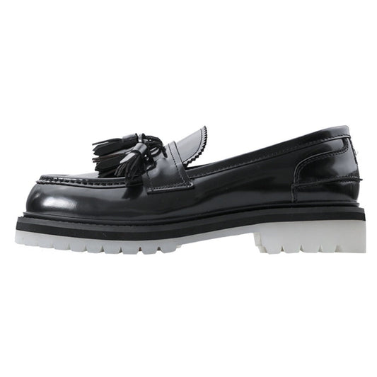 Tassel Cowhide Loafers - Thrashink