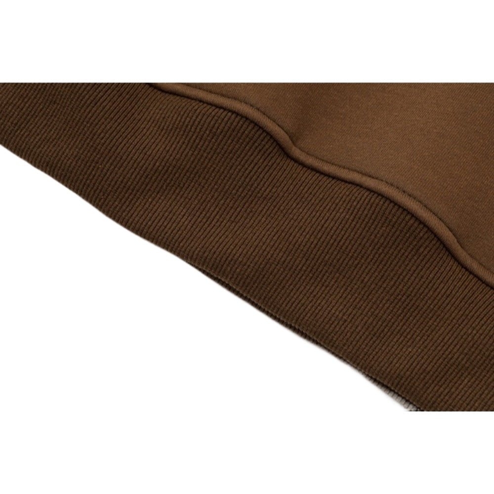 Theater Popcorn Print Fleece Sweatshirt - Thrashink