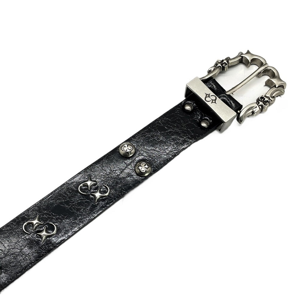 Thorns Goth Punk Rivet Belt - Thrashink