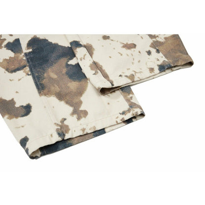 Tie - dye Cow Camouflage Wide - leg Pants - Thrashink