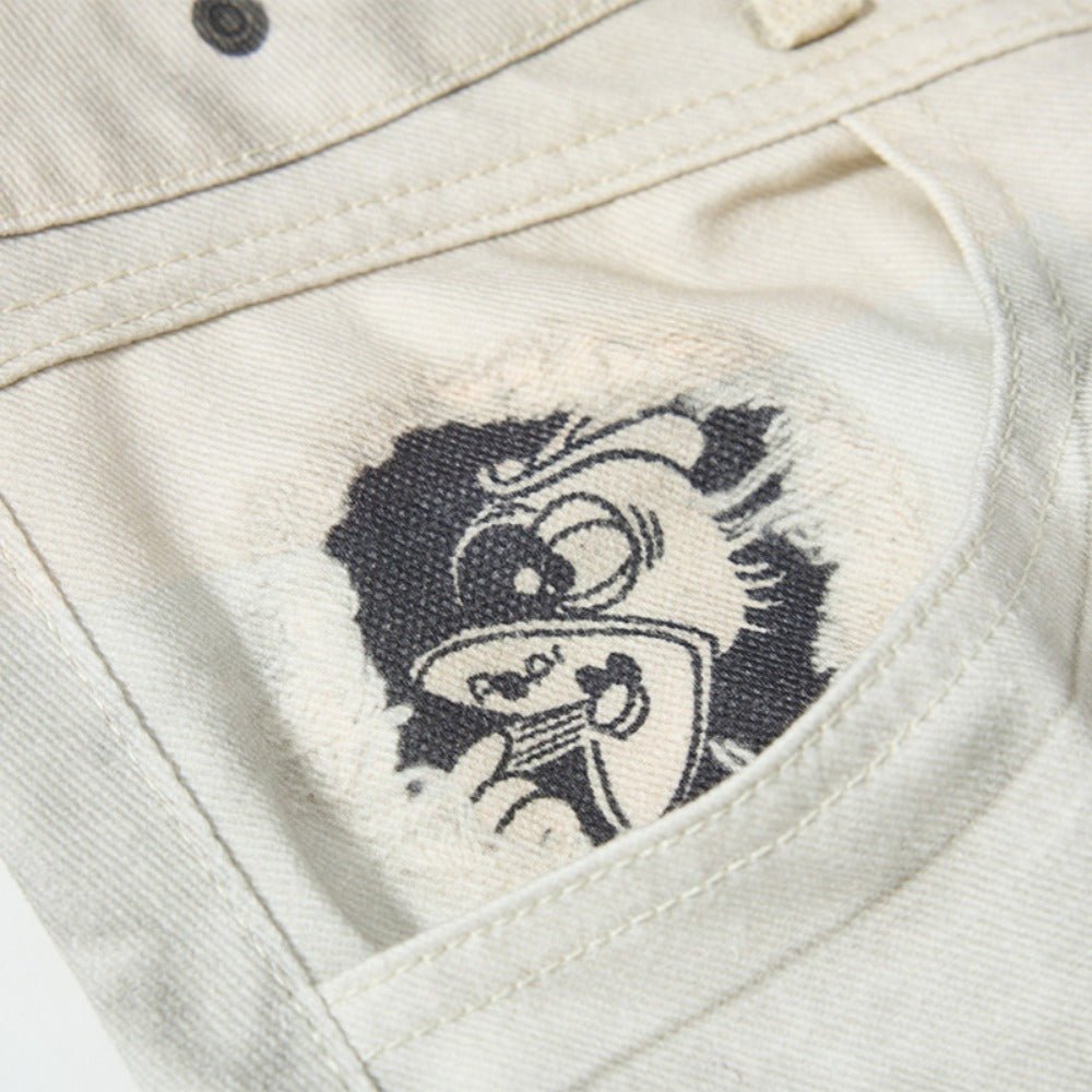 Tie - Dye Wide Leg Cargo Pants - Thrashink