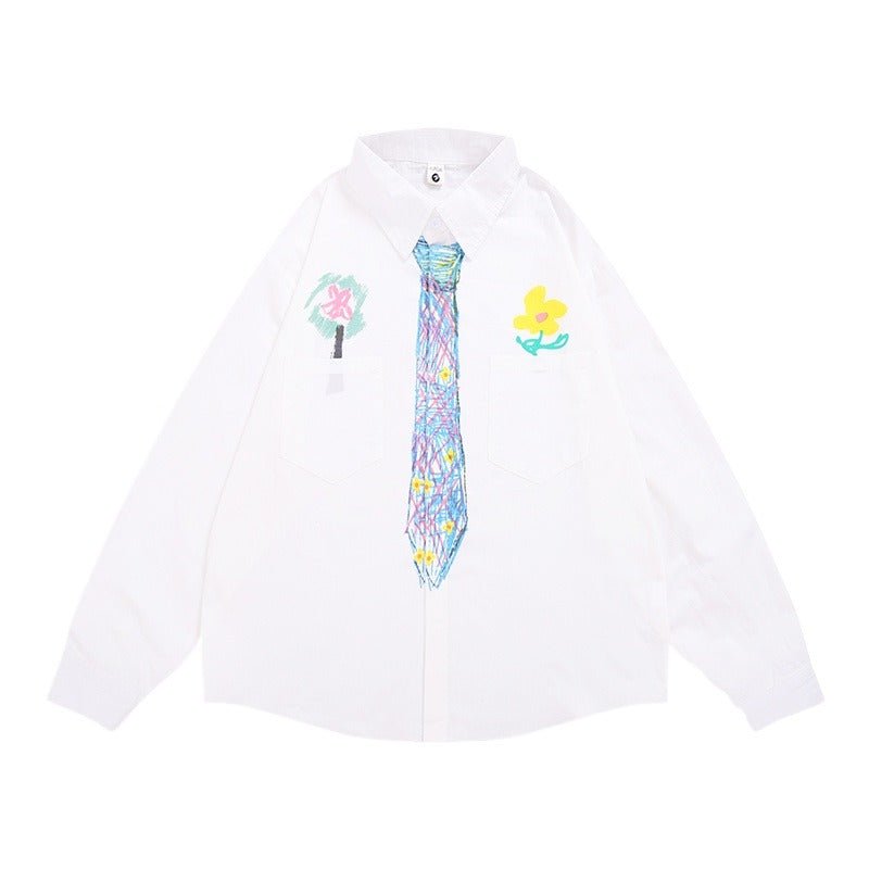 Tie Graffiti Shirts - Thrashink