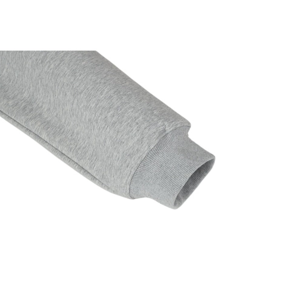 Turquoise Button Detail Hoodie - Thrashink