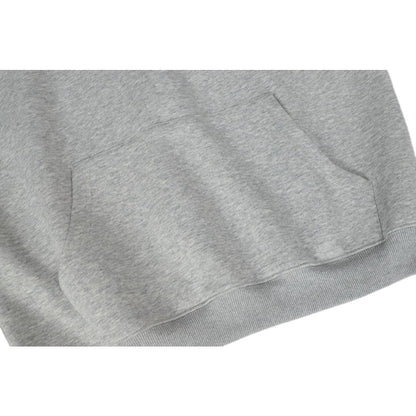 Turquoise Button Detail Hoodie - Thrashink