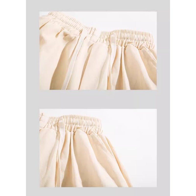 Two - color Patchwork Cargo Shorts - Thrashink