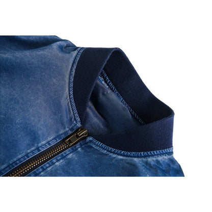 Vintage Badge Bomber Jacket - Thrashink