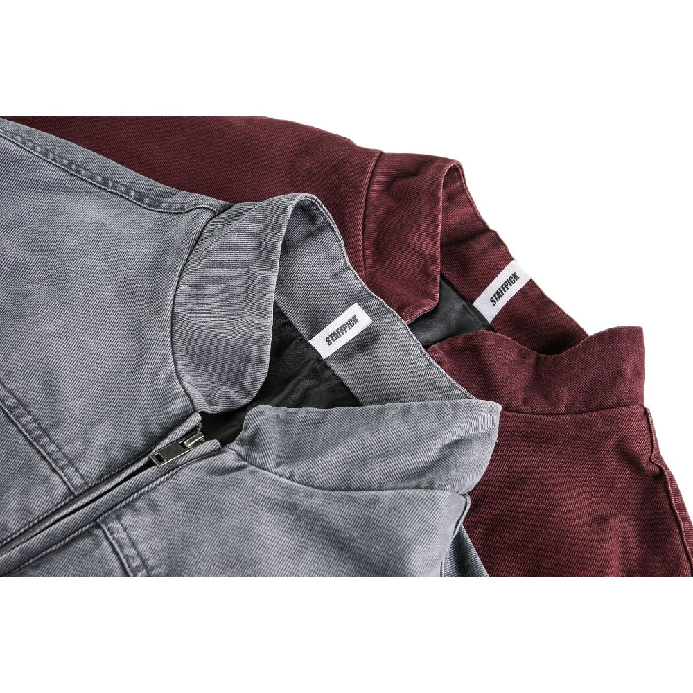 Vintage Multi - Pocket Bomber Jacket - Thrashink