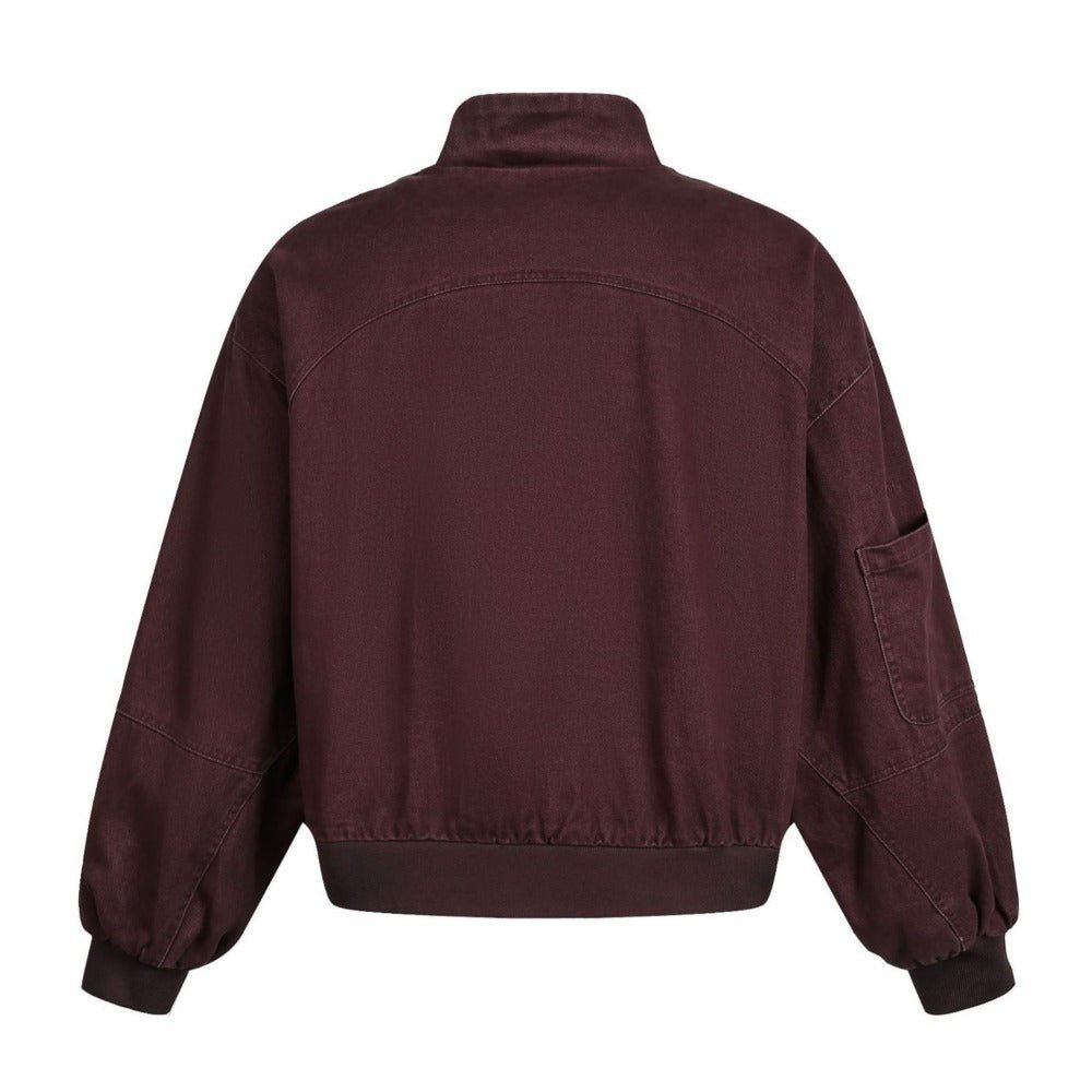 Vintage Multi - Pocket Bomber Jacket - Thrashink