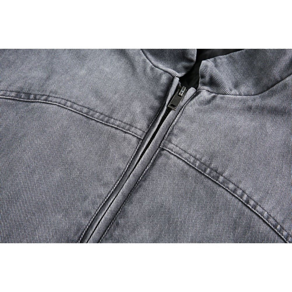 Vintage Multi - Pocket Bomber Jacket - Thrashink