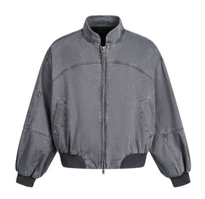 Vintage Multi - Pocket Bomber Jacket - Thrashink