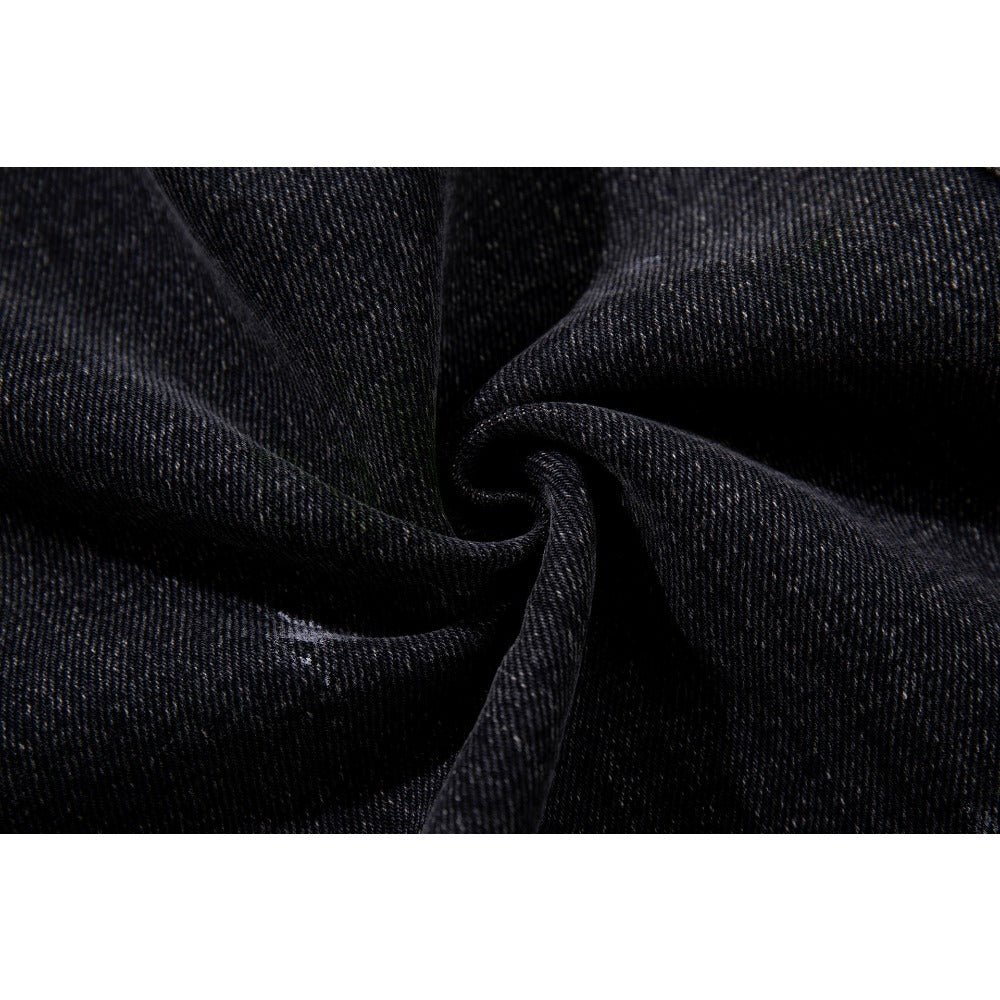 Vintage Splash Paint Wide - Leg Jeans - Thrashink