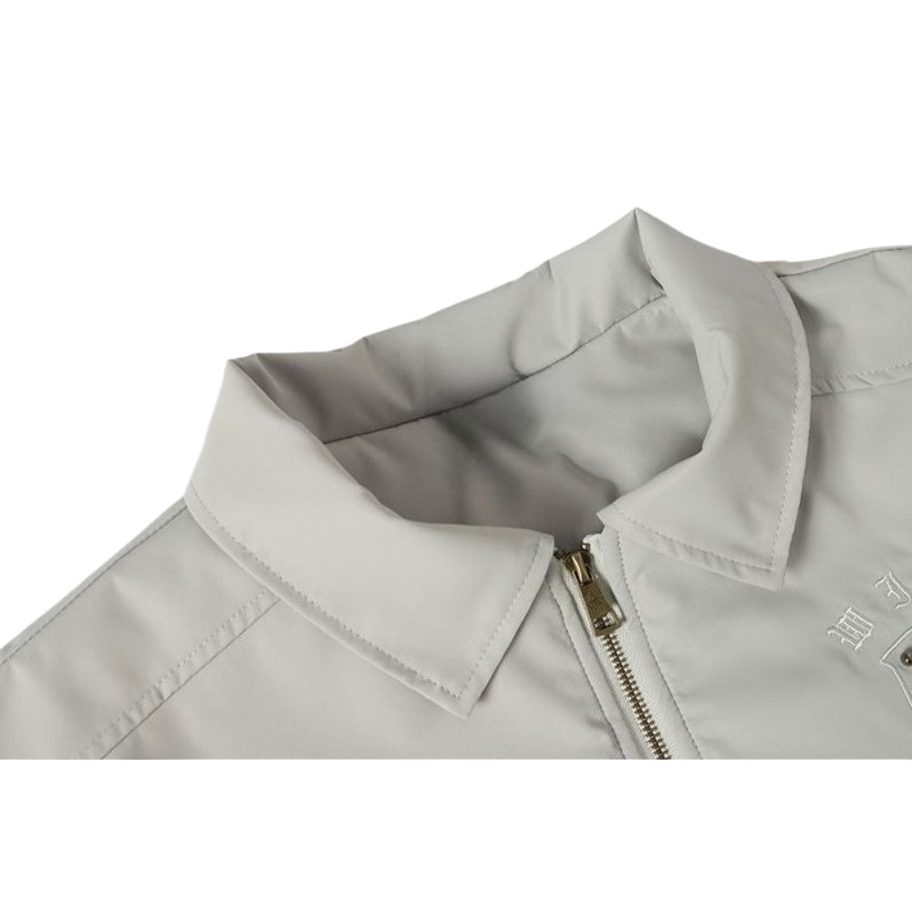 Vintage Studded Embroidered 08 Bomber Jacket - Thrashink