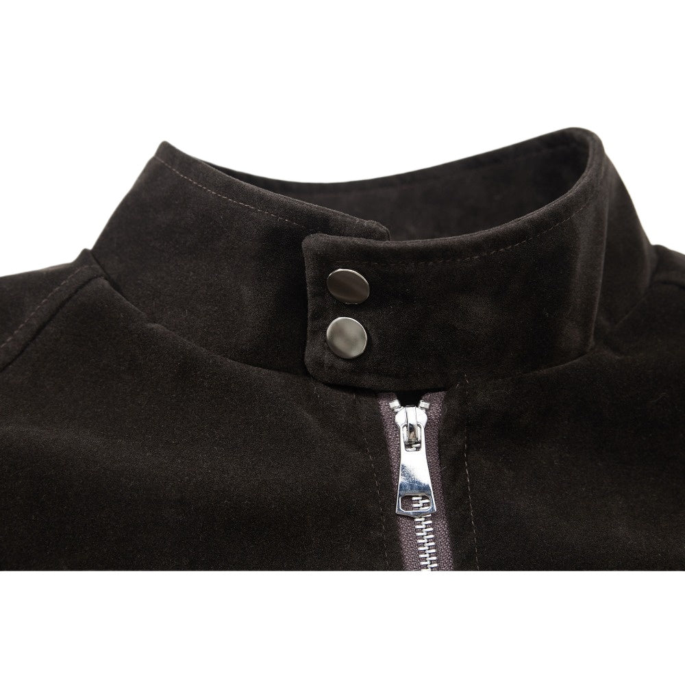 Vintage Suede Harrington Jacket - Thrashink