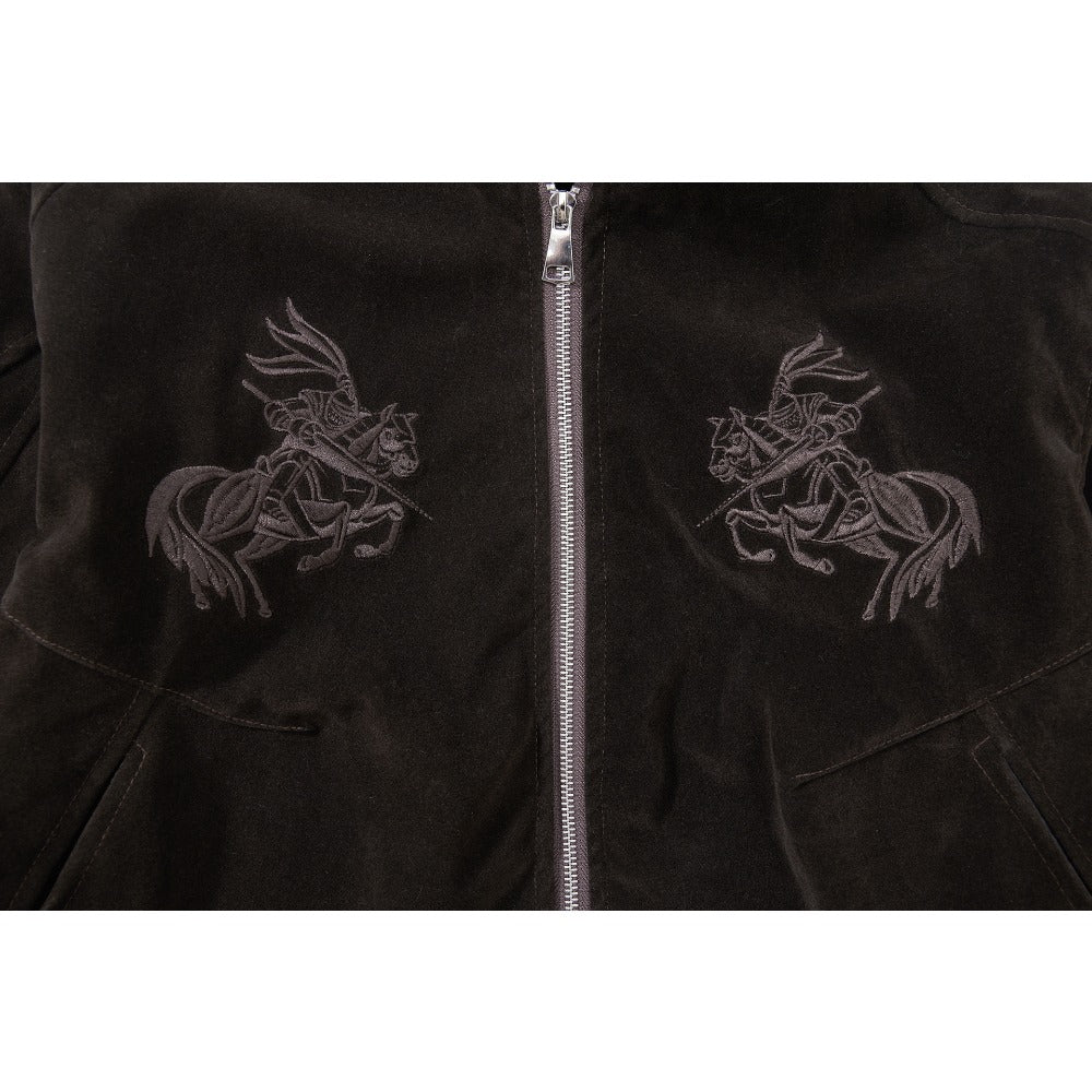 Vintage Suede Harrington Jacket - Thrashink