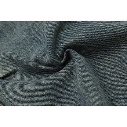 Vintage Wash Ruched Bell - Bottom Jeans - Thrashink