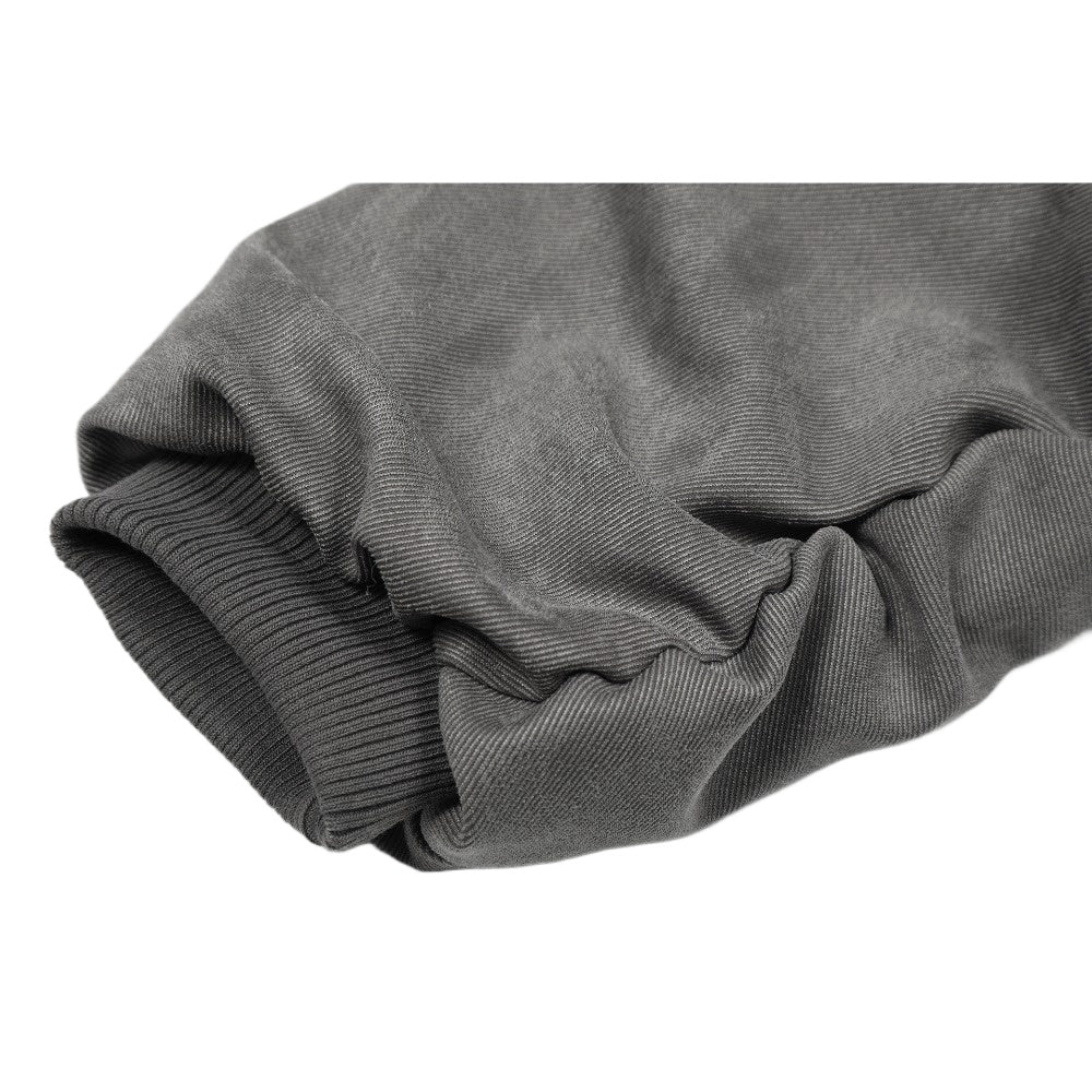 Vintage Washed Faux Fur Hooded Bomber Jacket - Thrashink