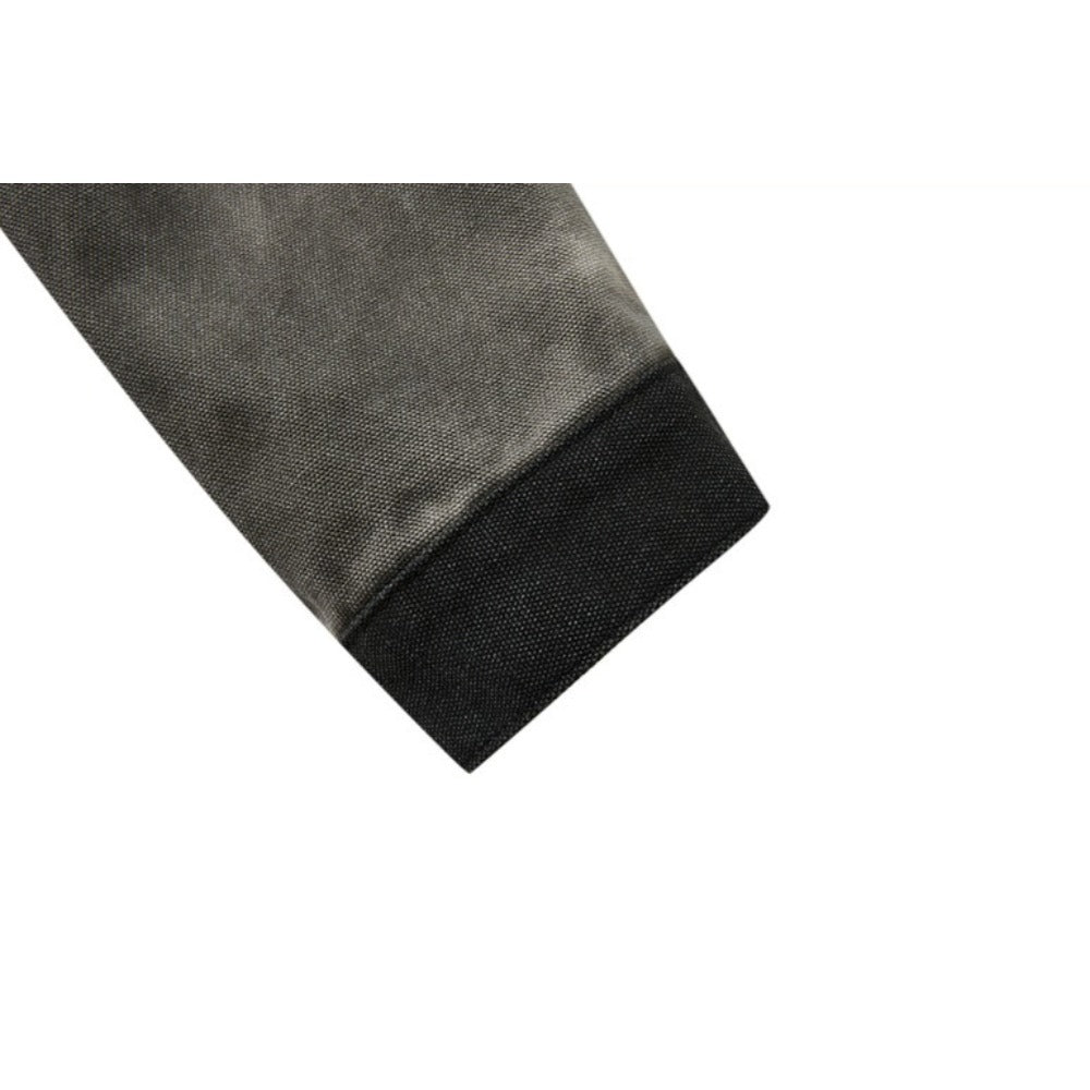 Vintage Washed Gradient Denim Jacket - Thrashink