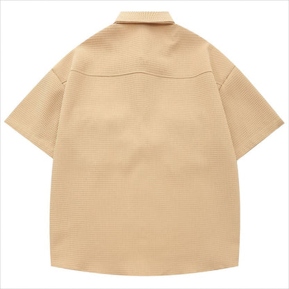 Waffle Chain Shirt - Thrashink