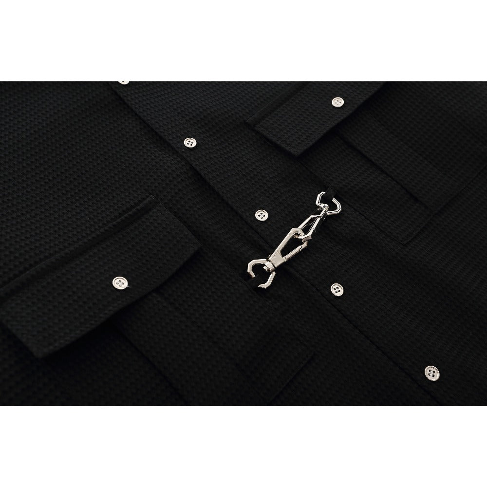 Waffle Chain Shirt - Thrashink