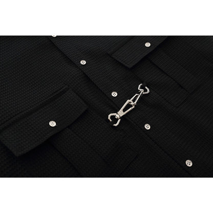 Waffle Chain Shirt - Thrashink