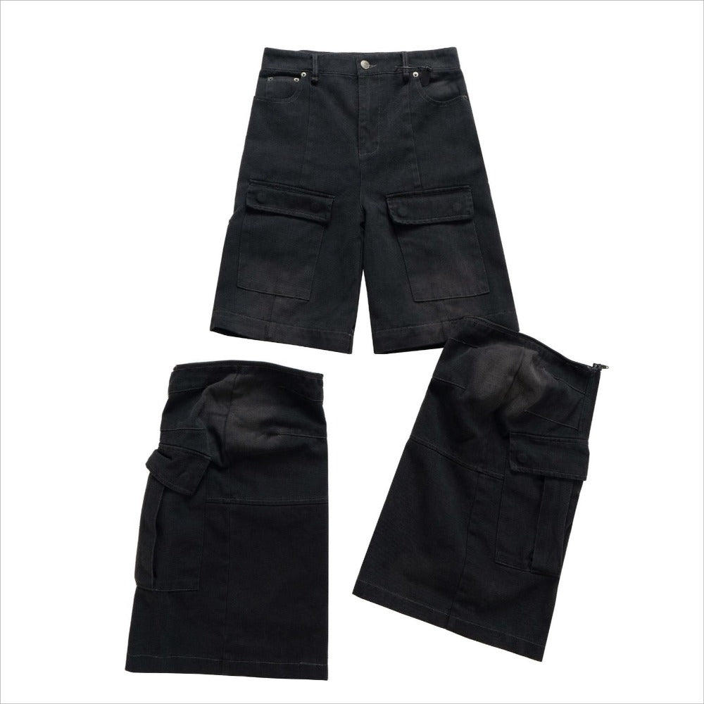 Wasteland Punk Removable Cargo Pants - Thrashink