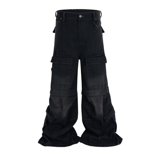Wasteland Punk Removable Cargo Pants - Thrashink