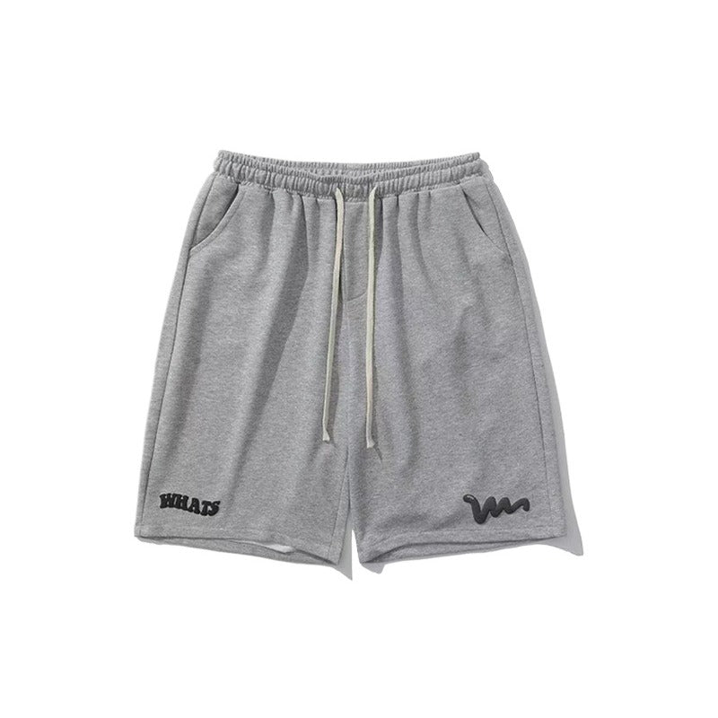 "WHATS" Sports Shorts - Thrashink