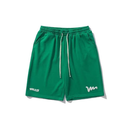 "WHATS" Sports Shorts - Thrashink