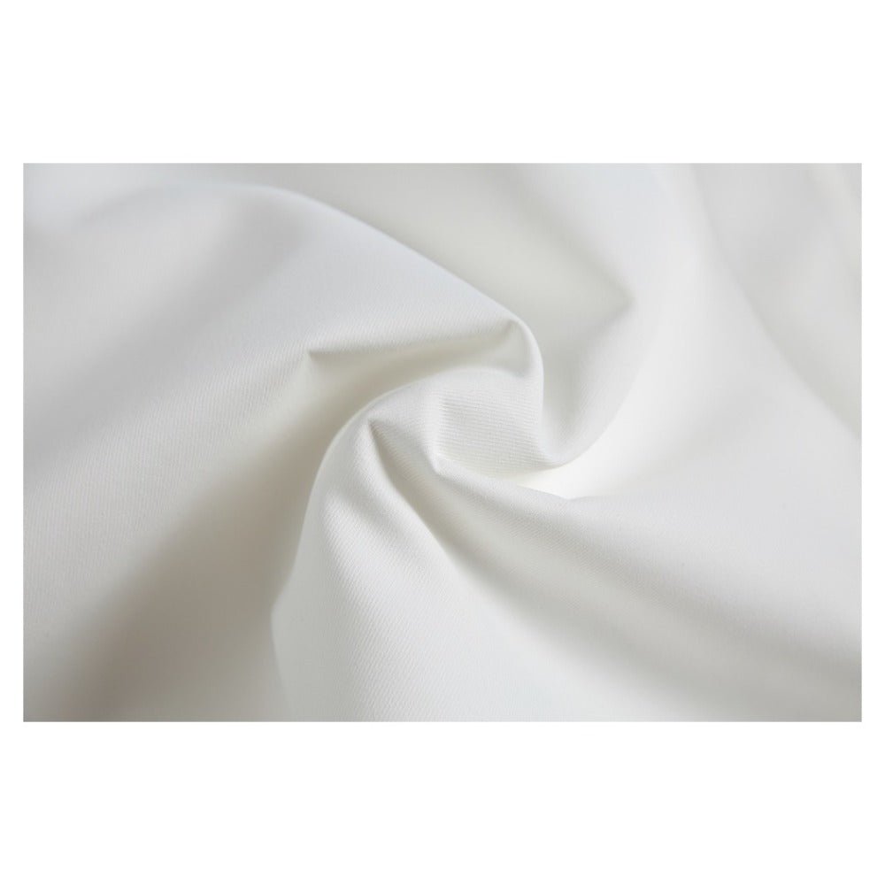 White Multi - Pocket Contrast Lapel Jacket - Thrashink