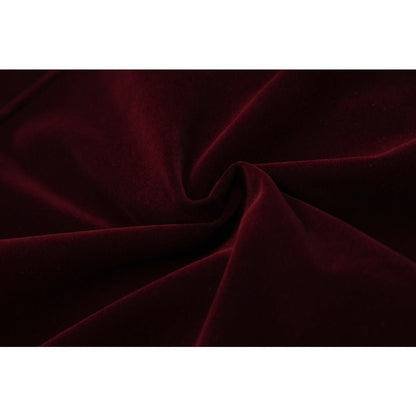 Wine Velvet Pearl - Embellished Jacket - Thrashink