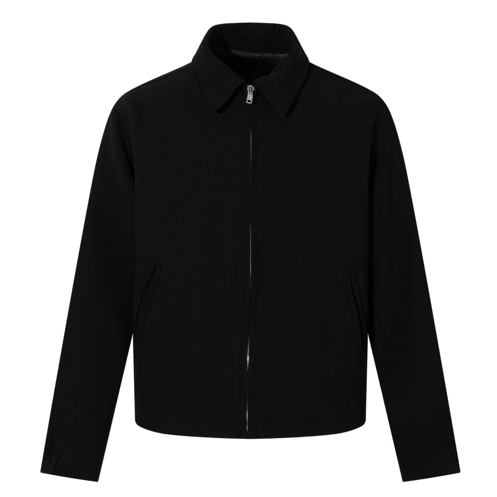 Zip Back Statement Collared Jacket - Thrashink