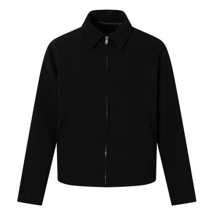 Zip Back Statement Collared Jacket - Thrashink