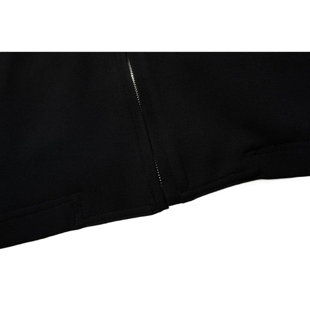 Zip Back Statement Collared Jacket - Thrashink