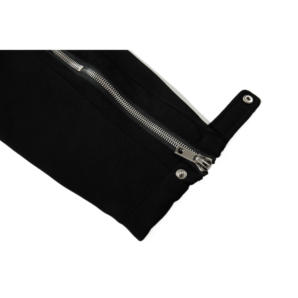 Zip Back Statement Collared Jacket - Thrashink